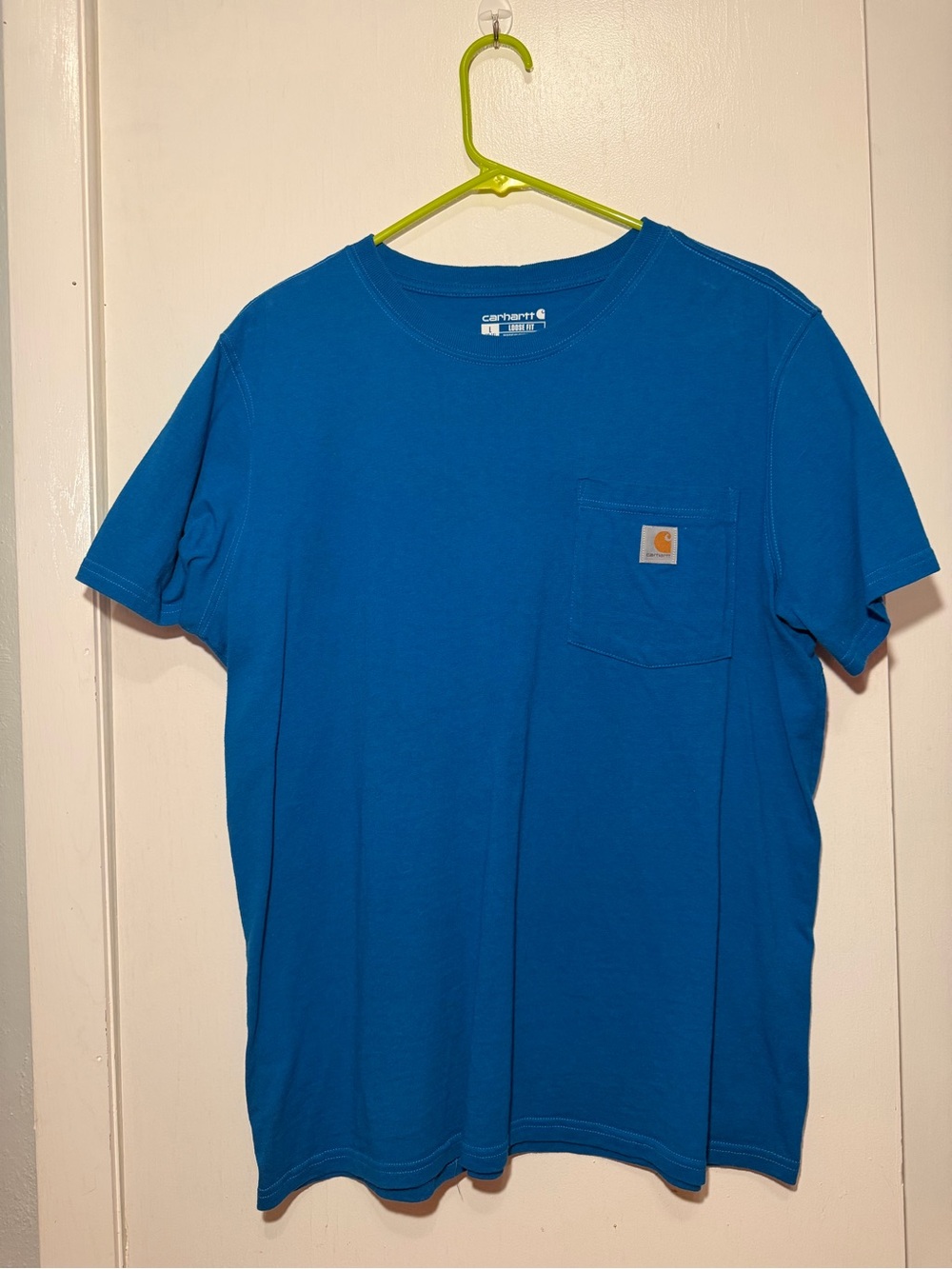 Carhartt Women’s Short-Sleeve Pocket T-Shirt — Blue